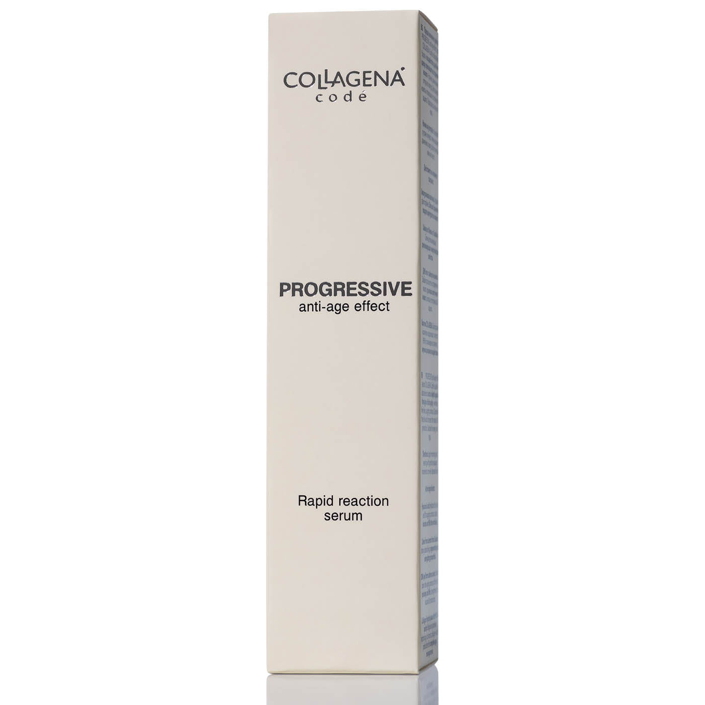 Face serum PROGRESSIVE anti-age effect Rapid reaction COLLAGENA Codé, 50 ml.