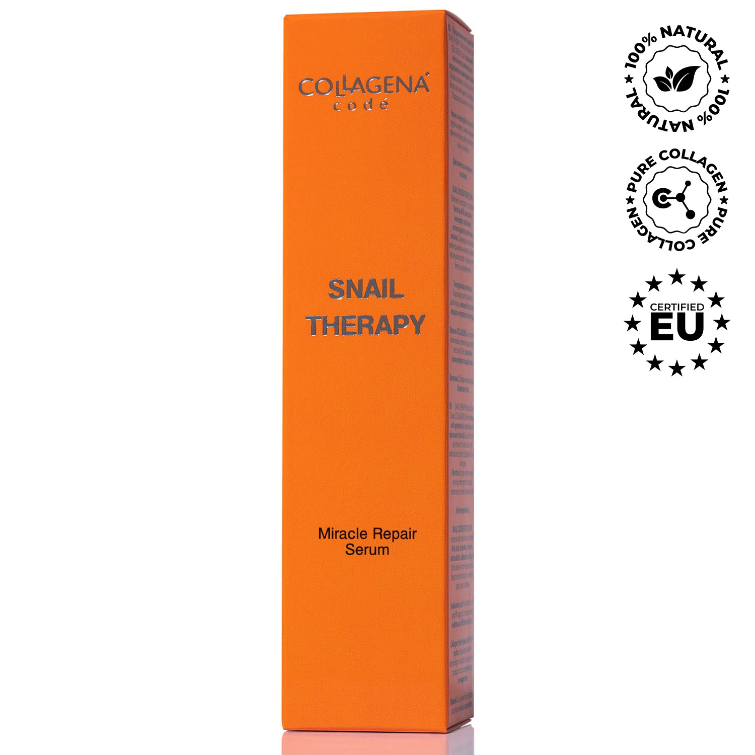 Face serum SNAIL THERAPY Miracle Repair COLLAGENA Codé, 50 ml.