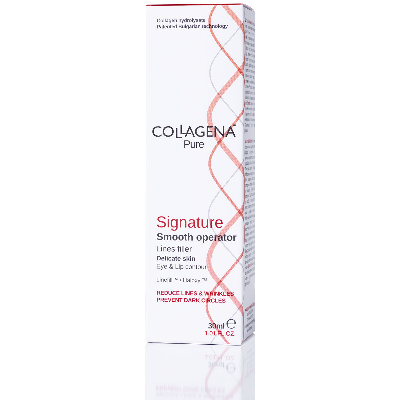 Smooth operator Lines Fill contour filter for eyes and lips COLLAGENA Pure, 30 ml.