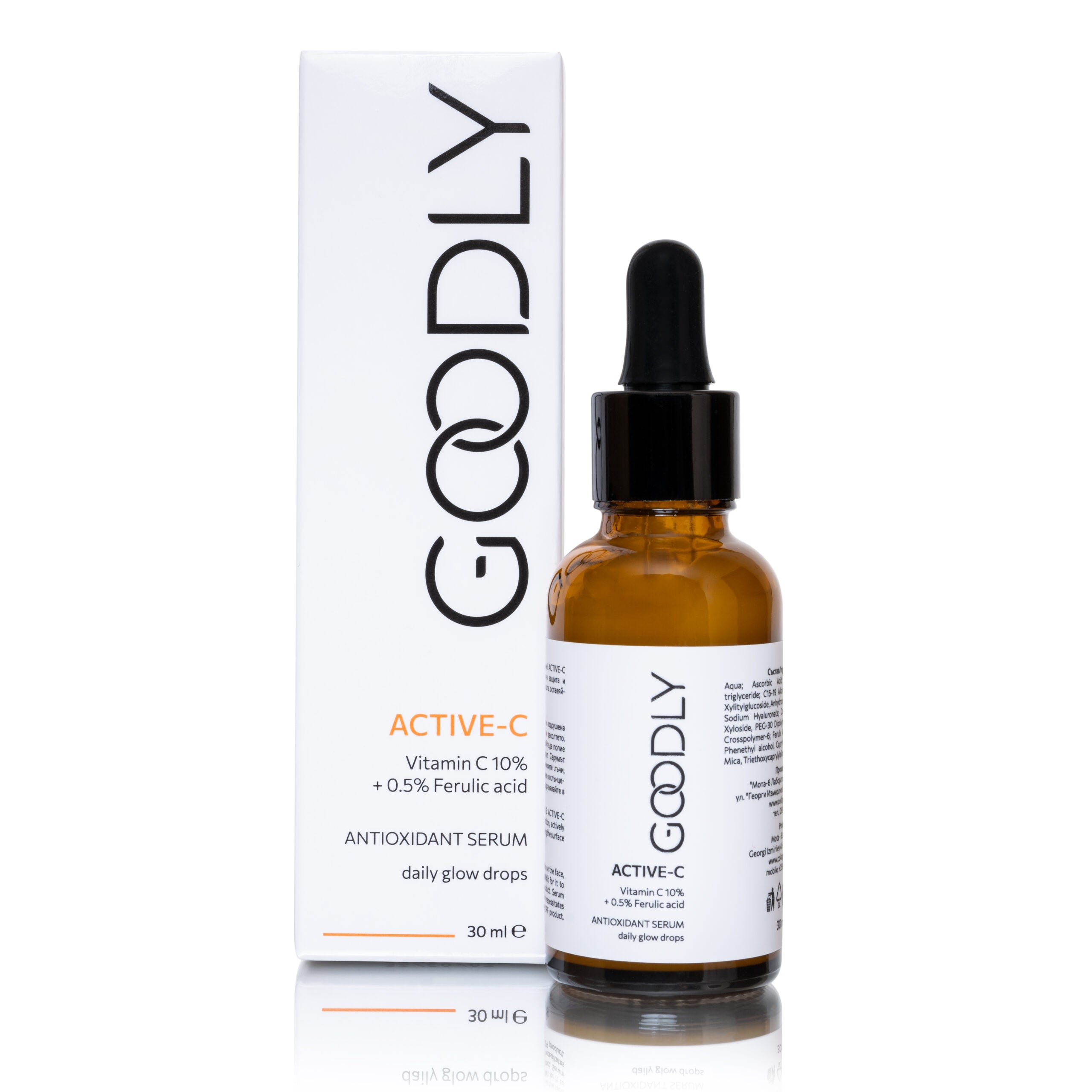 ACTIVE-C Intensive Brightening Serum with Vitamin C, GOODLY, 30 ml