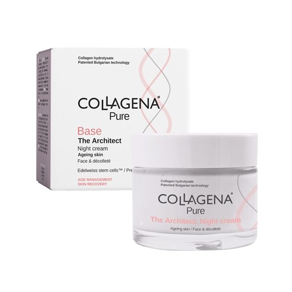 The Architect filler night cream COLLAGENA Pure, 50 ml.