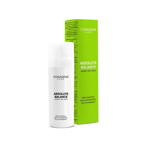 Crema Absolute Balance pentru ten problematic COLLAGENA Codé, 50 ml.