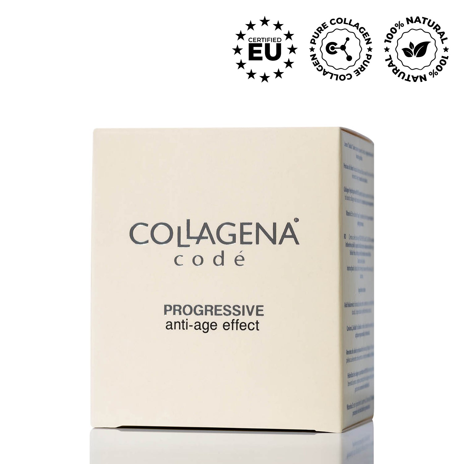 PROGRESSIVE anti-age effect cream COLLAGENA Codé, 50 ml.